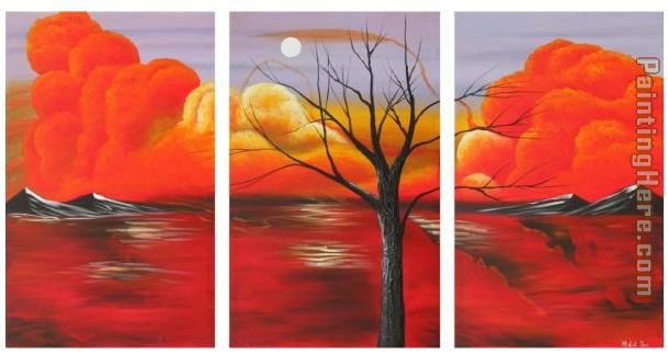 landscape Morning Luster Art Painting landscape Morning Luster Art Painting